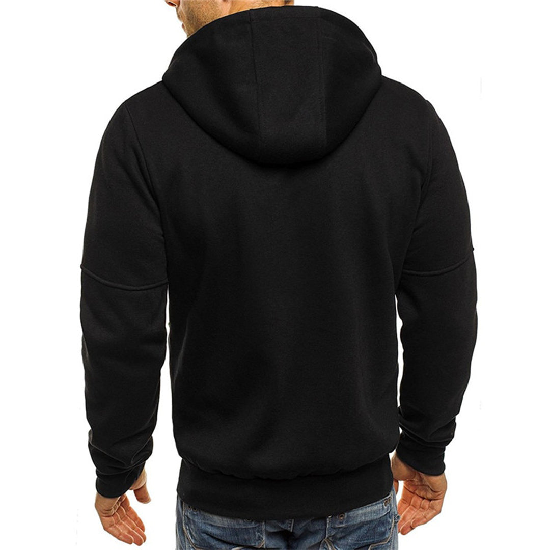 Men's hoodie | With zipper, relaxed fit | Gray