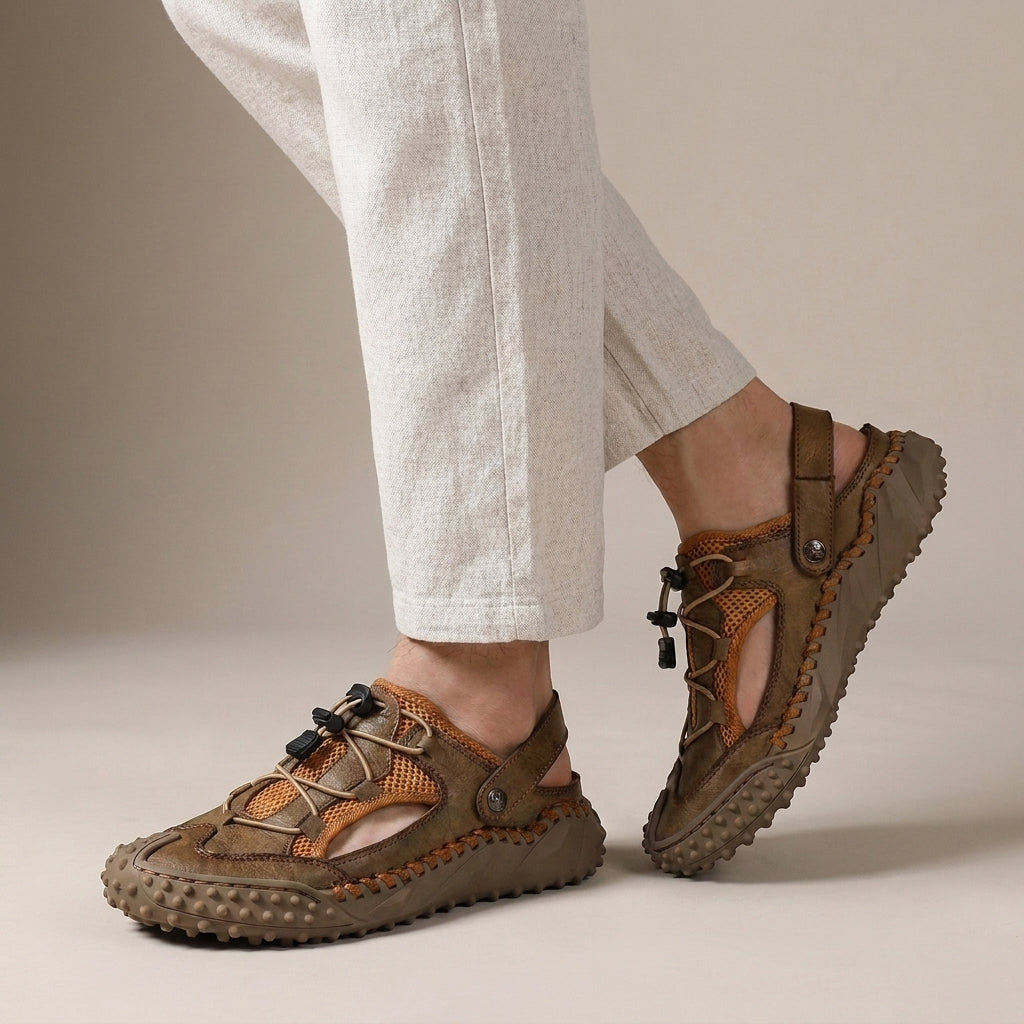 Men's Slip-On Shoes | Mesh, Grip Sole | Summer