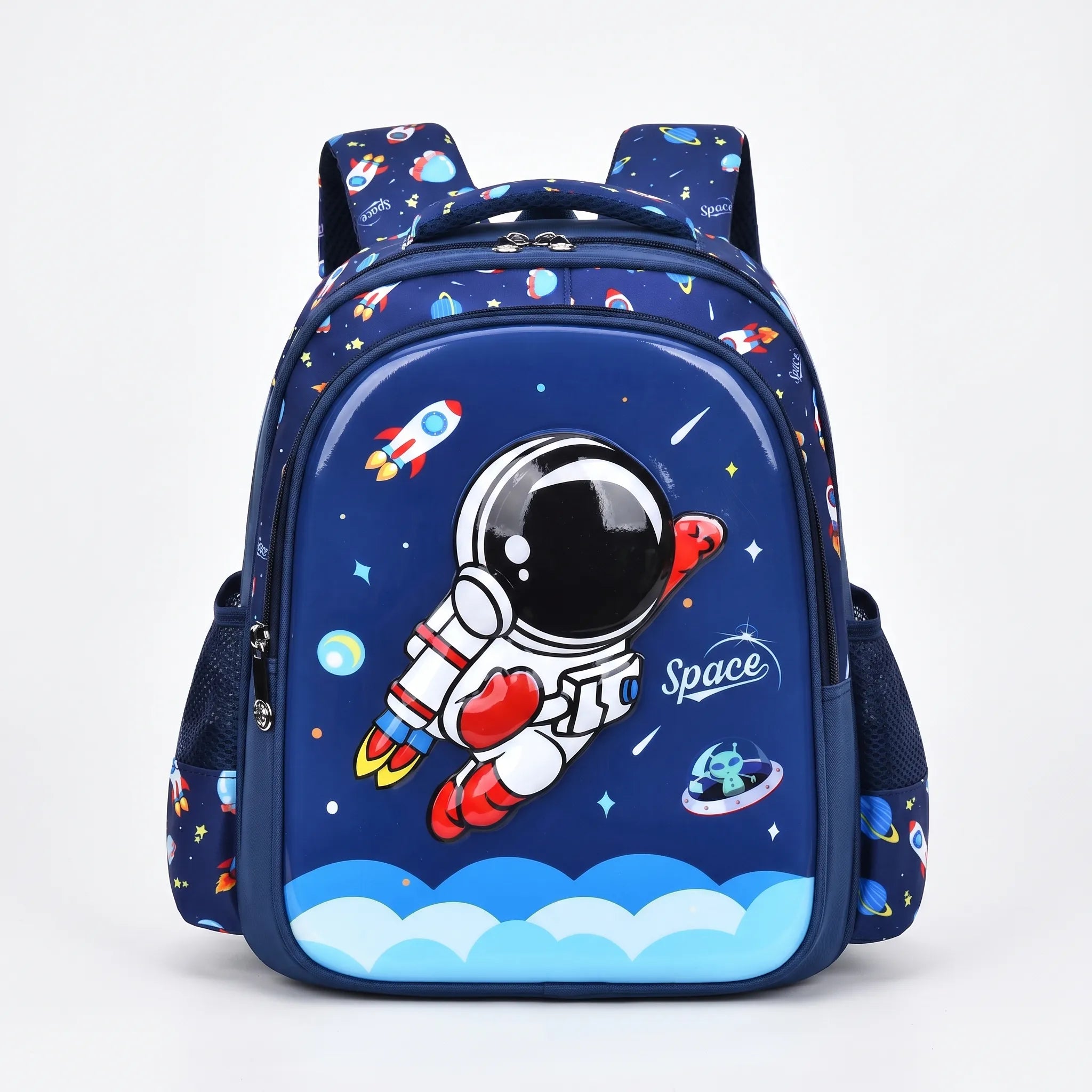 School Backpack | 3D Space Theme, 20-35L | For Kids