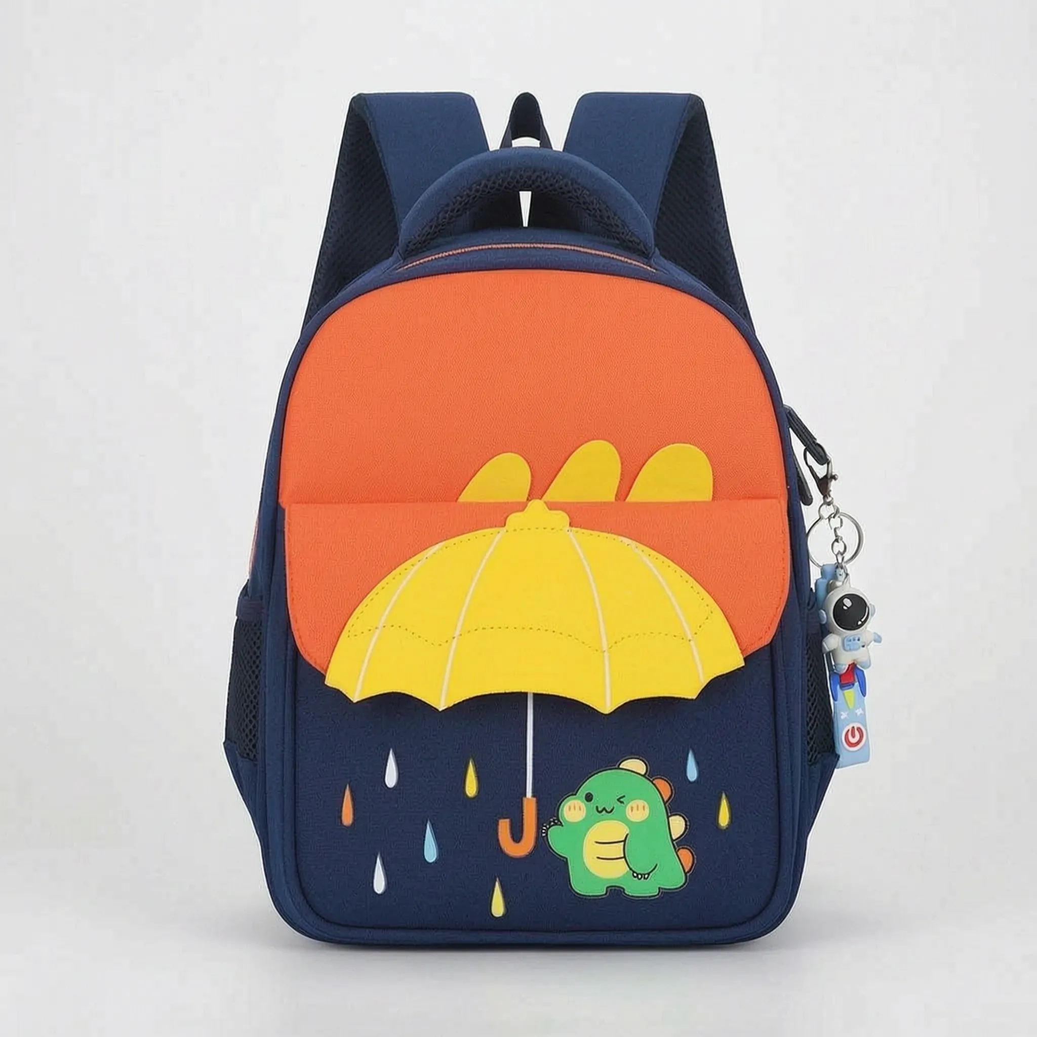 School Backpack for Kids | Comic Pattern, Lightweight | Blue