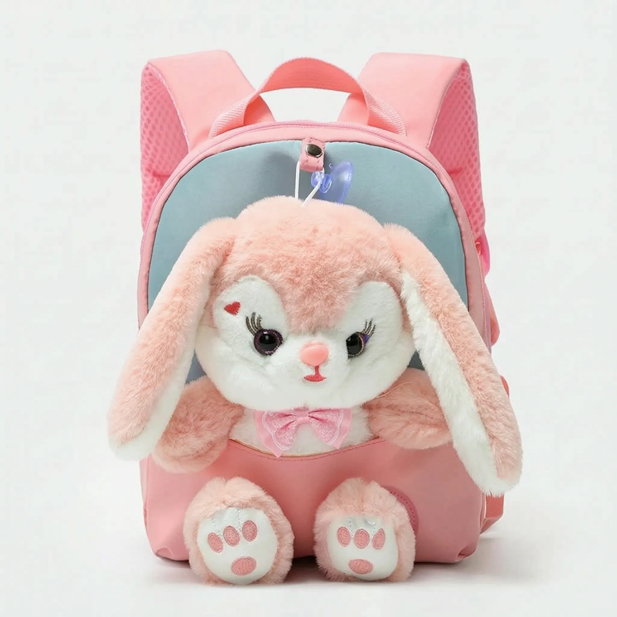 School bag with detachable plush toys | Kids | Colors