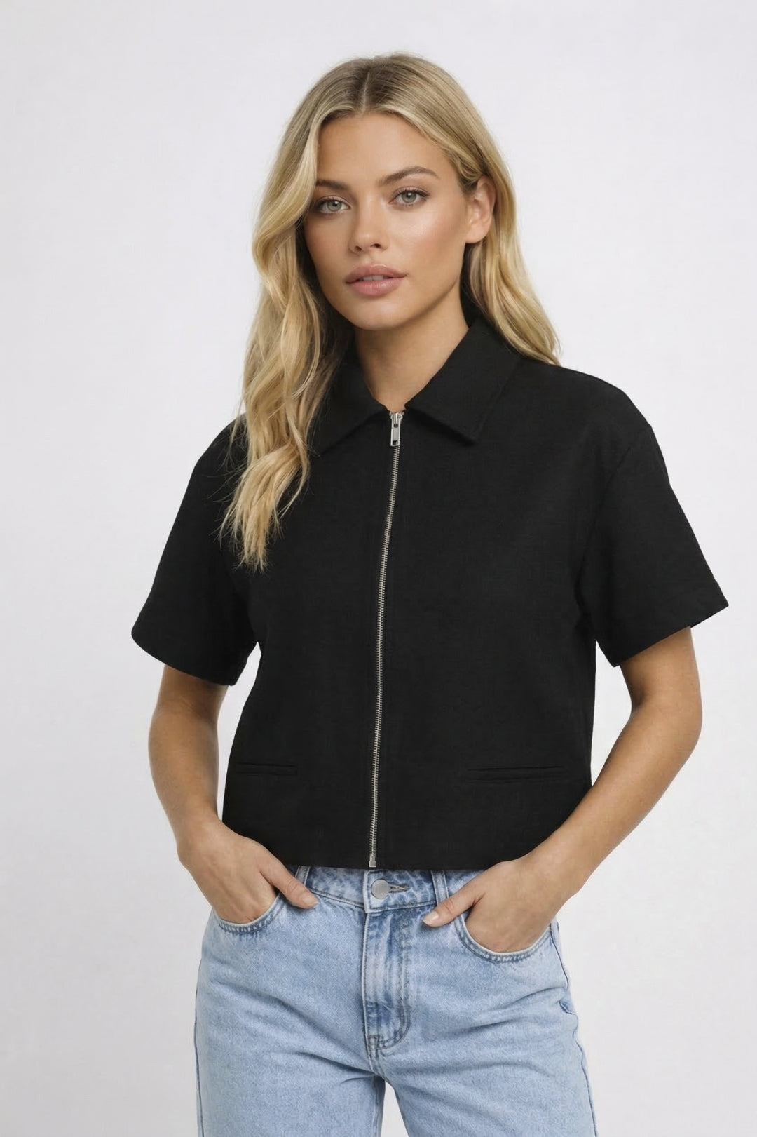 Women's Jacket | Zipper, Suitable Fit | Casual
