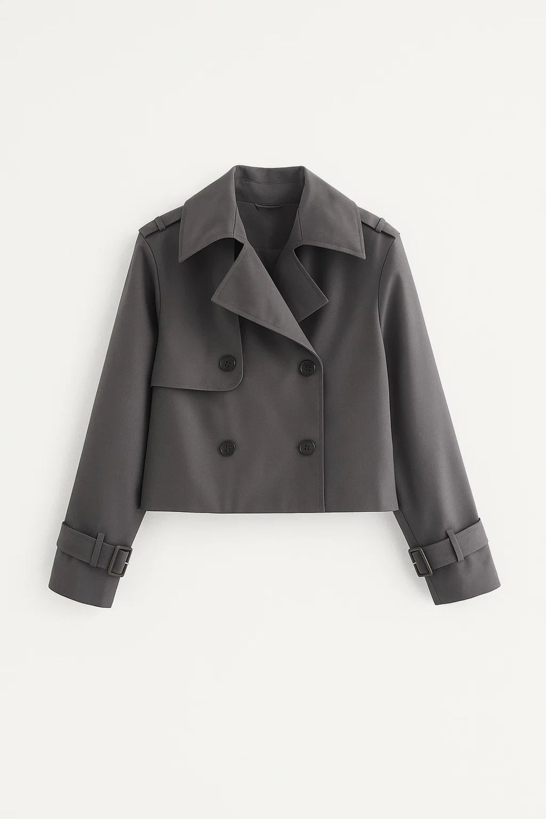 Trench Coat | Women's Short Style, Double-Breasted | Modern Fit