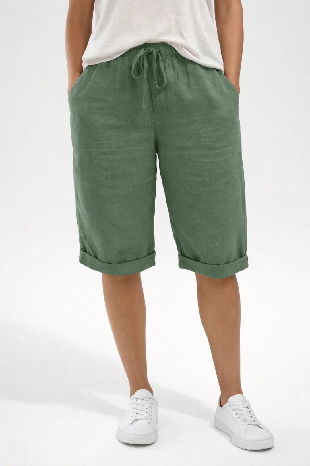 Women's Shorts | Elastic Waistbands, Loose Fit | Summer