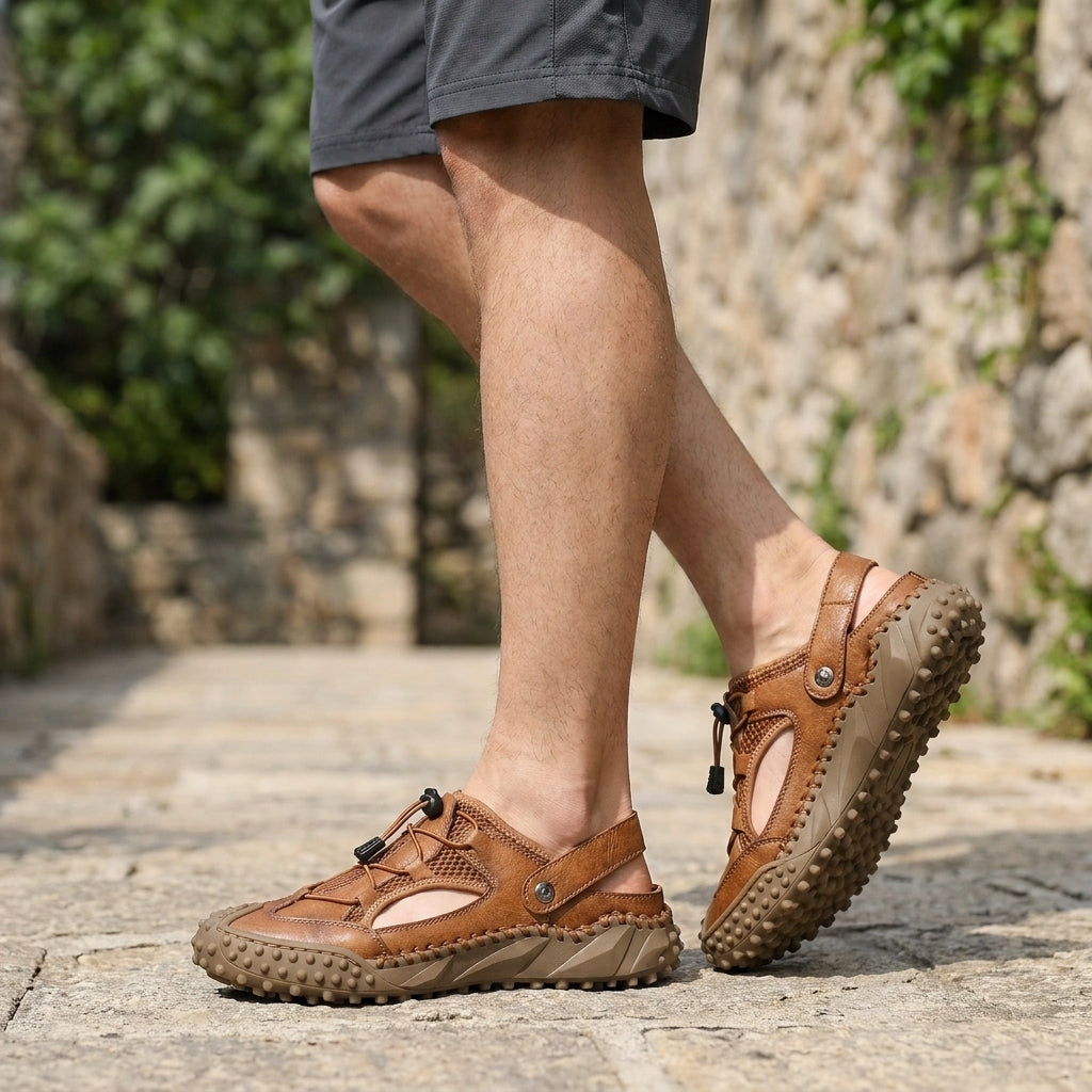 Men's Slip-On Shoes | Mesh, Grip Sole | Summer