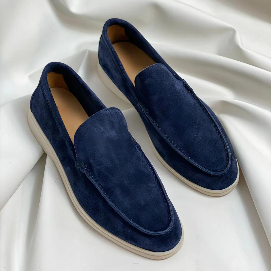 Men's Suede Loafers | Slip-On, Comfortable | Stylish Casual Shoes