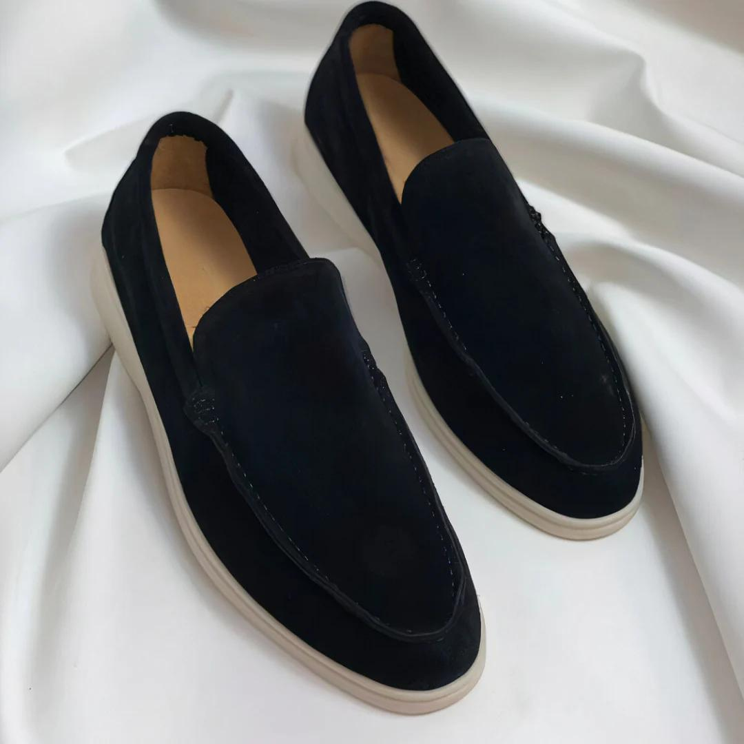 Men's Suede Loafers | Slip-On, Comfortable | Stylish Casual Shoes