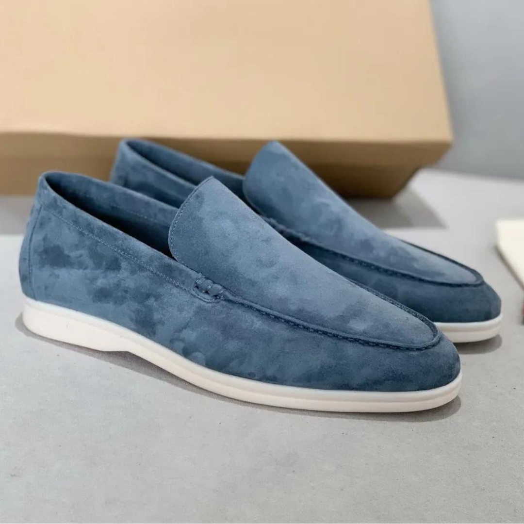 Men's Leather Loafers | Moccasin Slip-On | Ergonomic