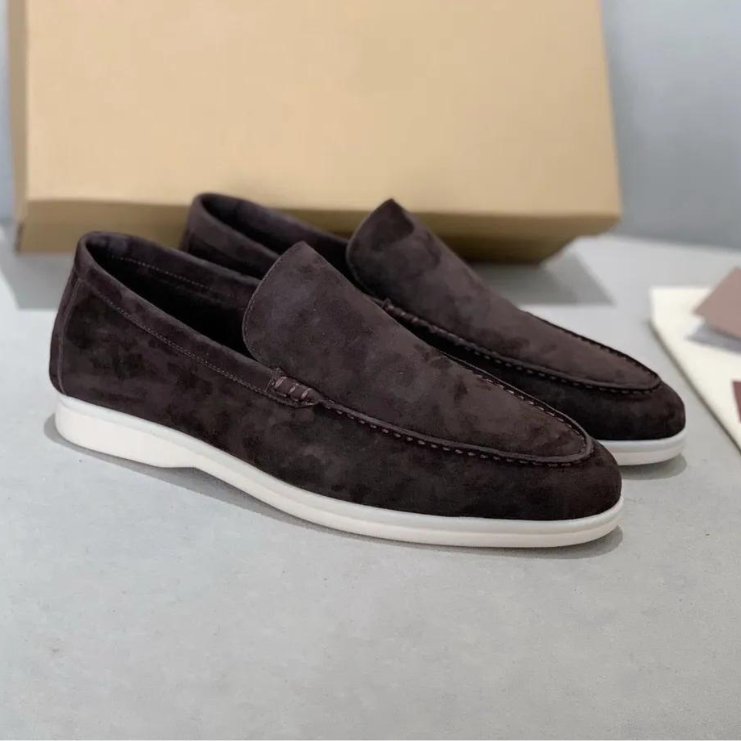 Men's Leather Loafers | Moccasin Slip-On | Ergonomic
