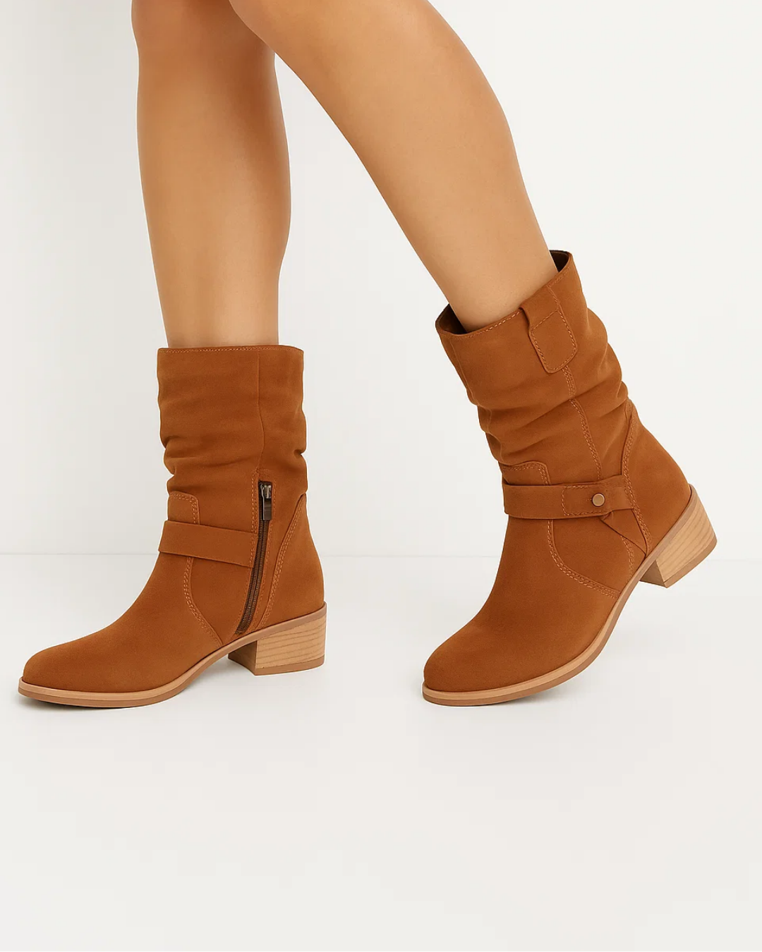 Ankle Boots | Women's Boots | Block Heel, Zipper