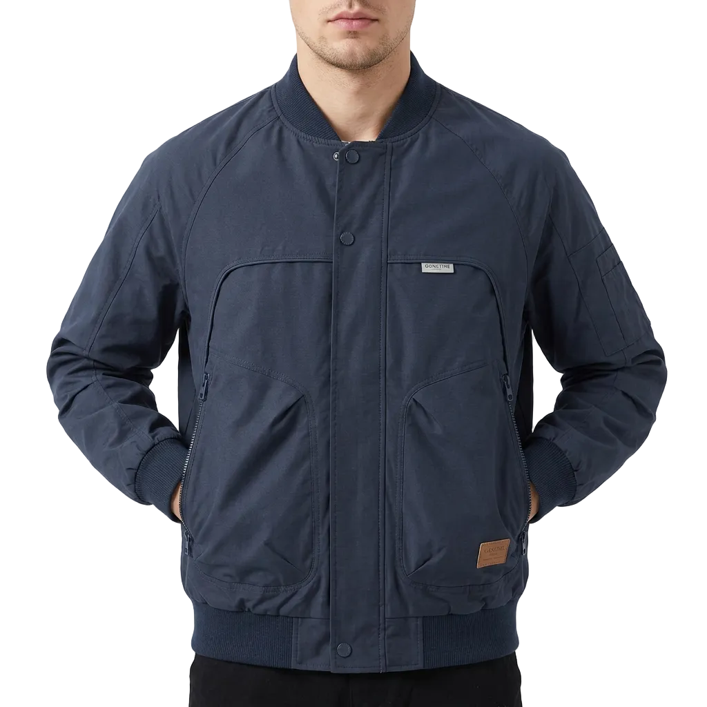 Nova | Men's Bomber Jacket | Raglan Sleeve, Side Pockets