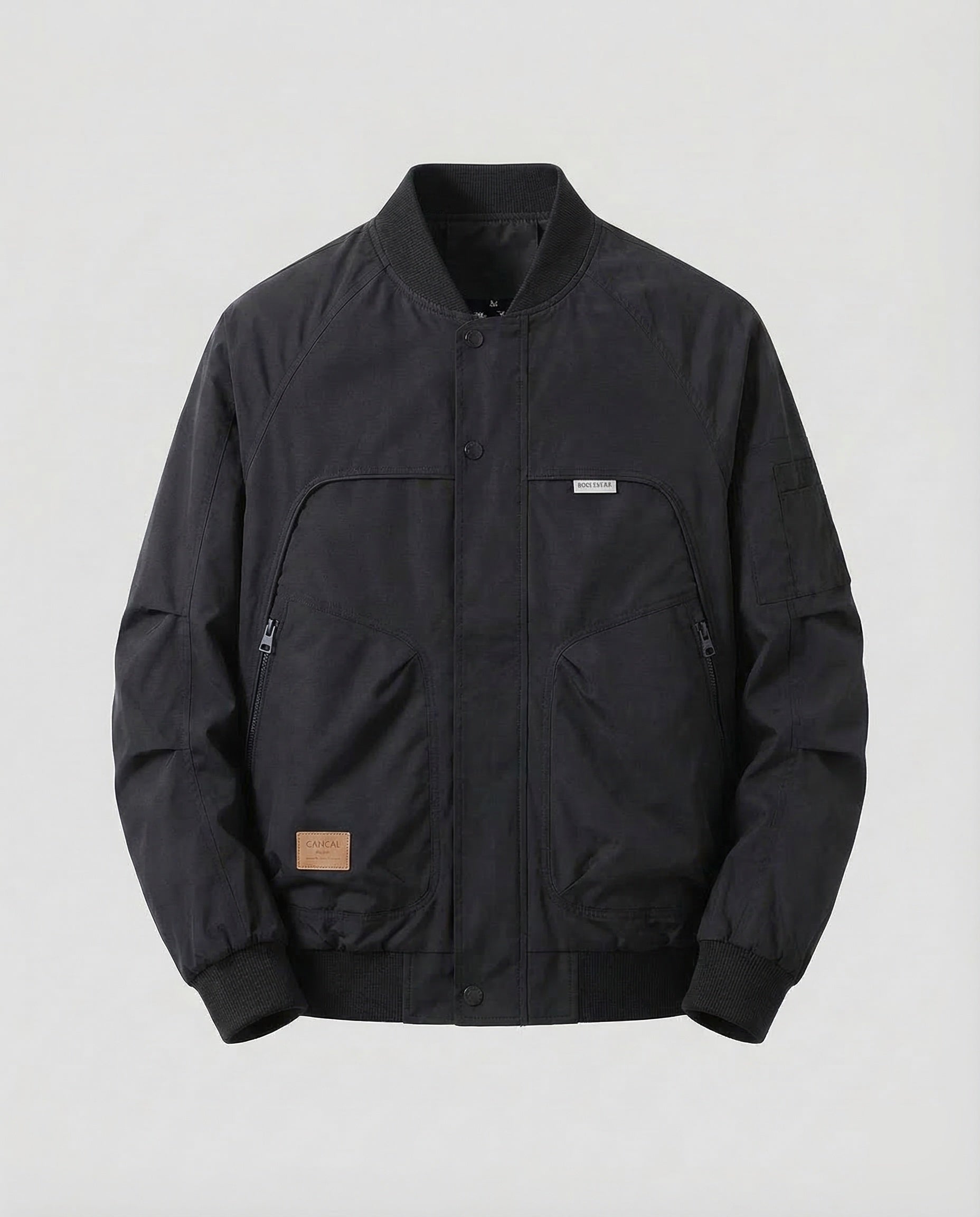 Nova | Men's Bomber Jacket | Raglan Sleeve, Side Pockets