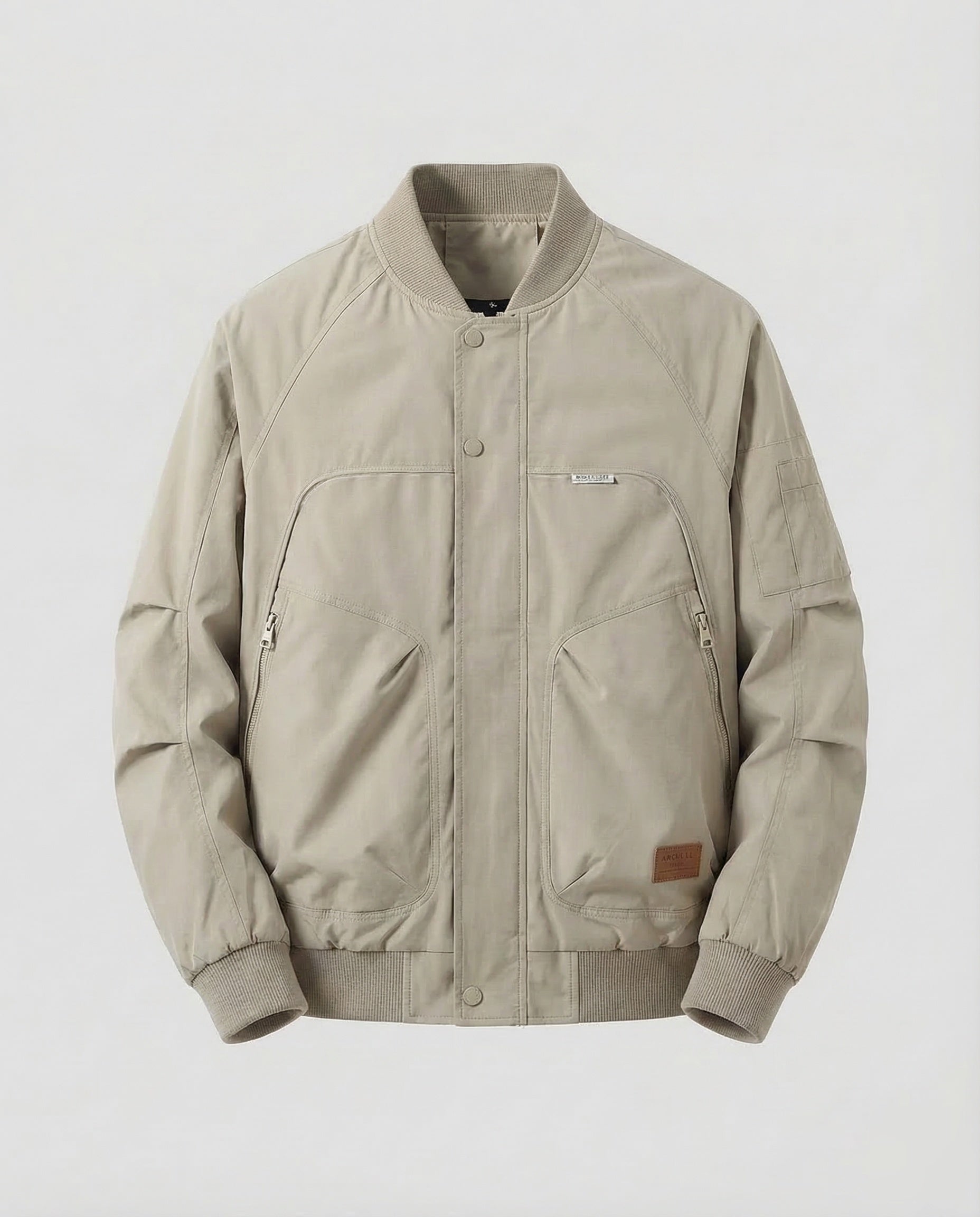 Nova | Men's Bomber Jacket | Raglan Sleeve, Side Pockets