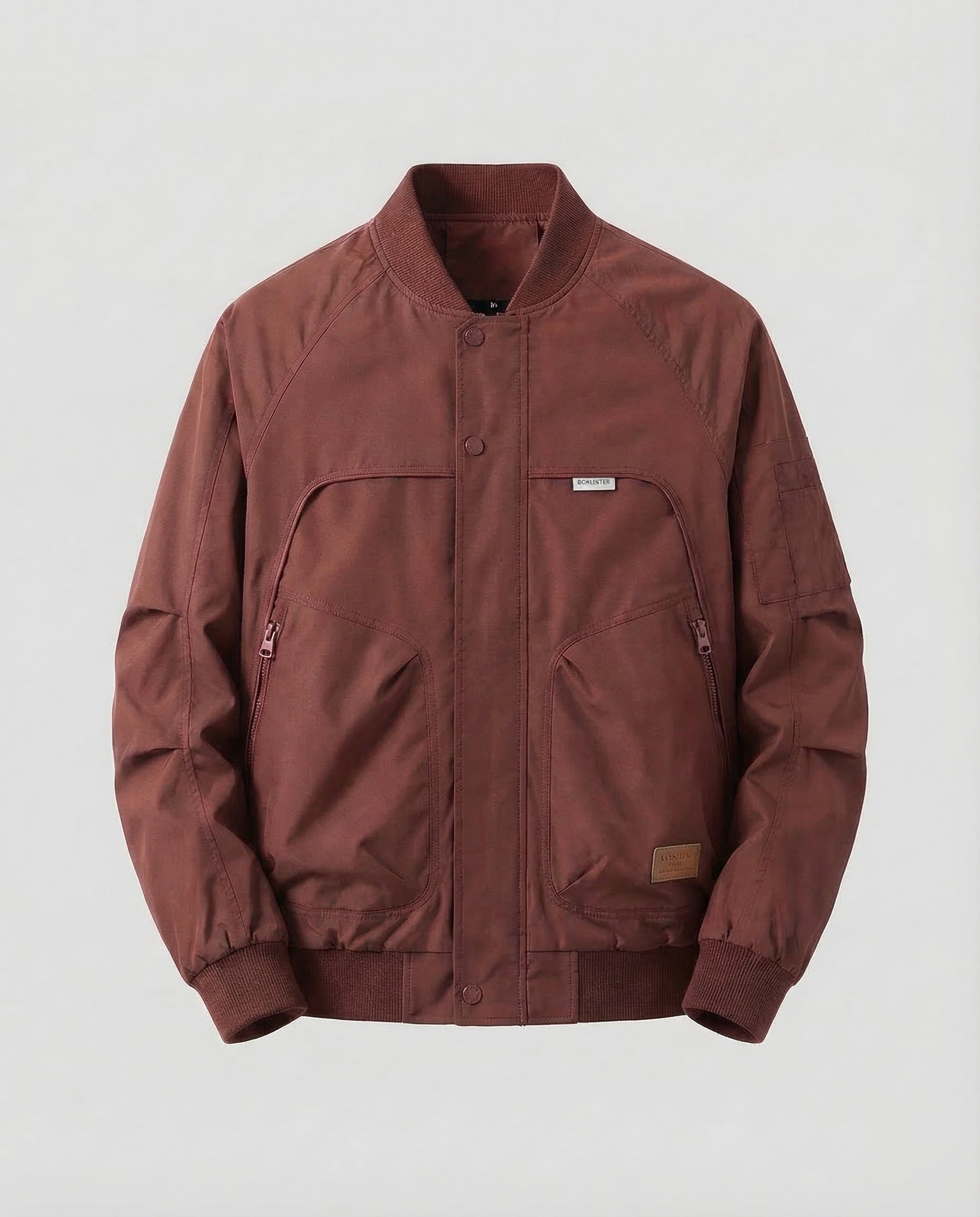 Nova | Men's Bomber Jacket | Raglan Sleeve, Side Pockets