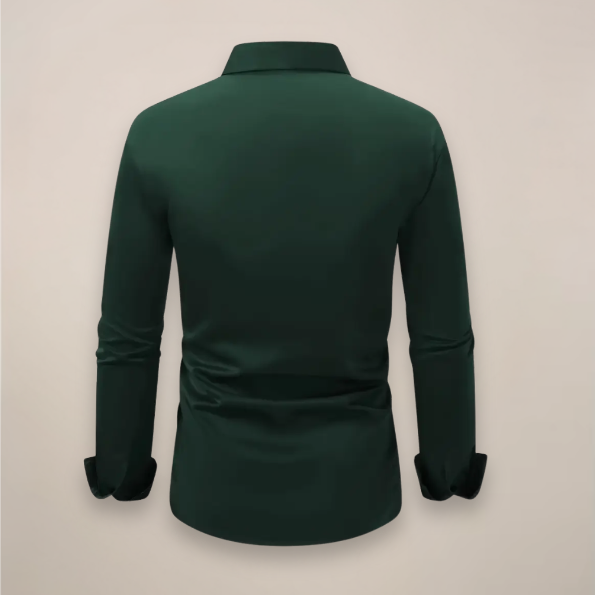 Men's Dress Shirt | Slim Fit, Long Sleeve | Buttoned, Stretchy