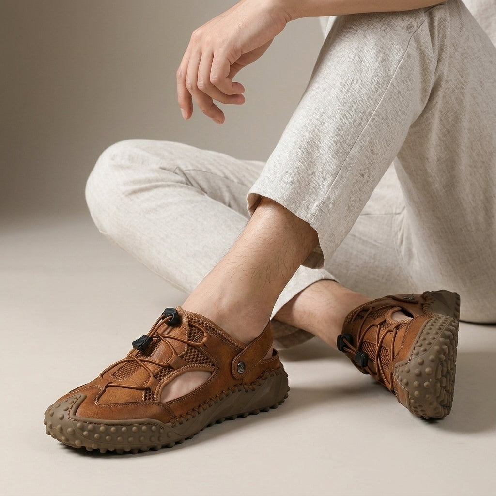 Men's Slip-On Shoes | Mesh, Grip Sole | Summer