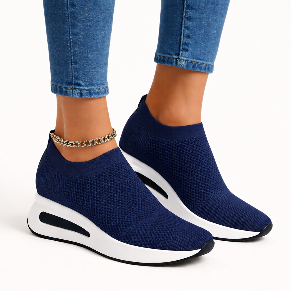 Women's Cuneiform Sneakers Breathable | Stylish, Comfortable