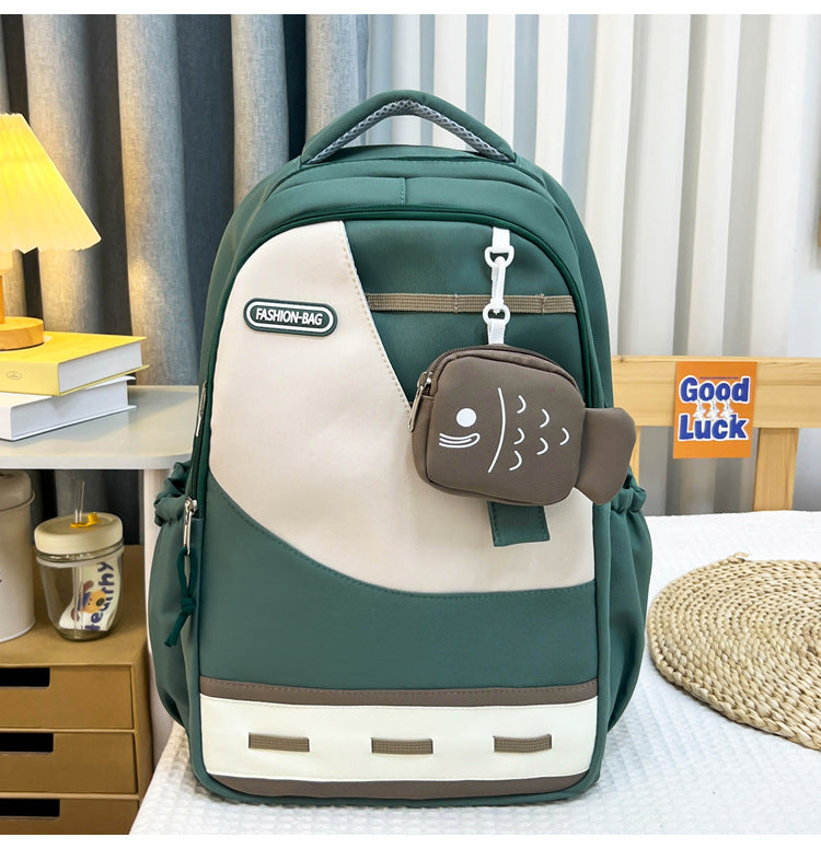 Women's backpack | Functional storage system, fish hanger