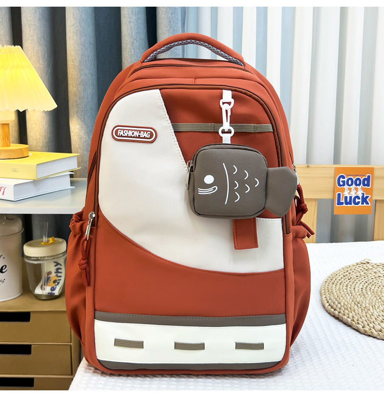 Women's backpack | Functional storage system, fish hanger