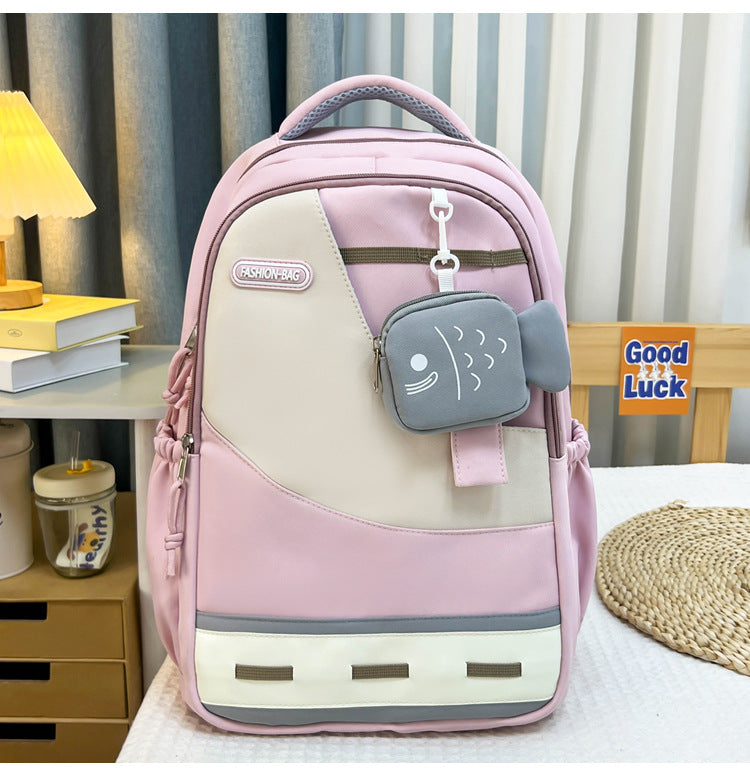 Women's backpack | Functional storage system, fish hanger
