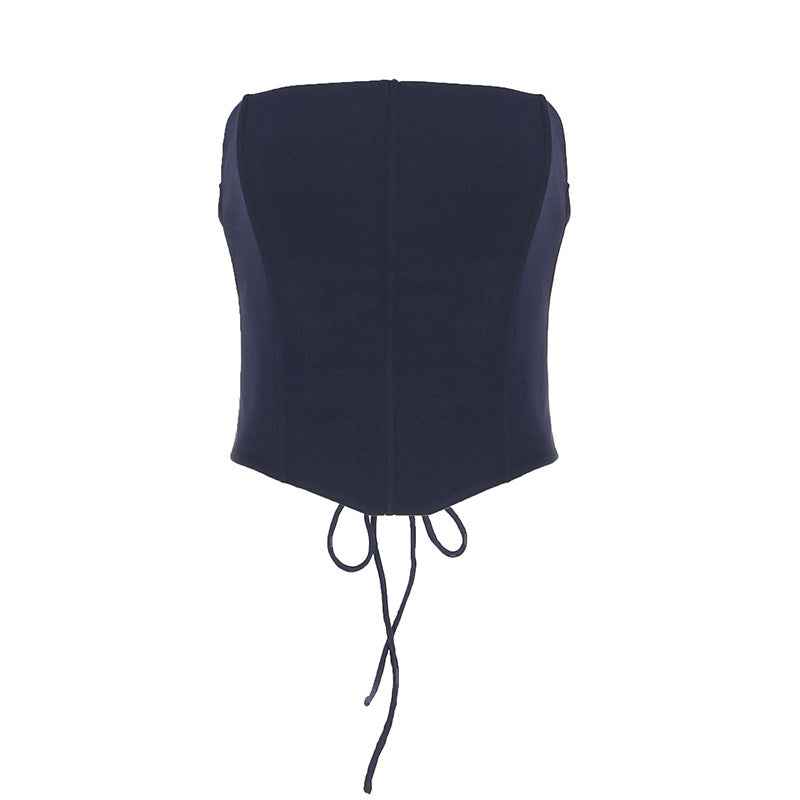 Women's Corset Top | Strapless, Leopard Print