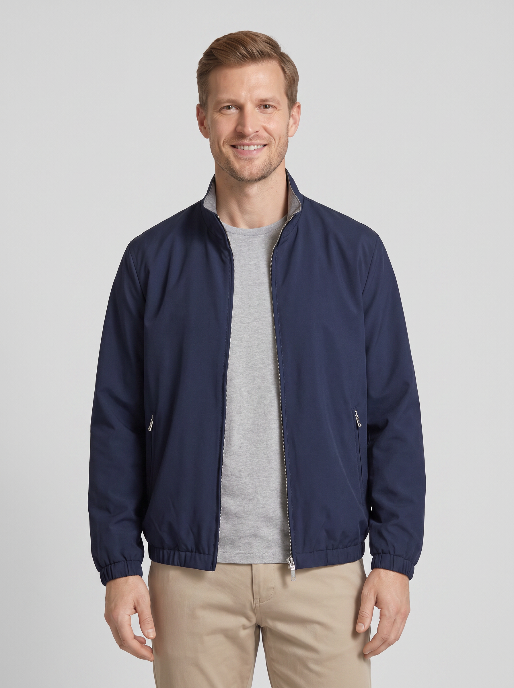Juno | Men's Bomber Jacket | Lightweight Zipper