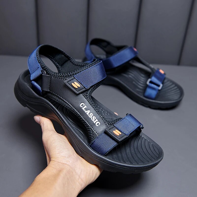 Men's Sandals | Arch Support, Ergonomic Walking Sandals | Velcro Fastening