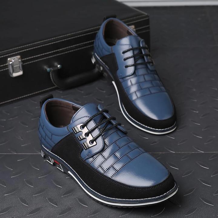 Men's leather loafers | Orthopedic shoes, slip-on | Black
