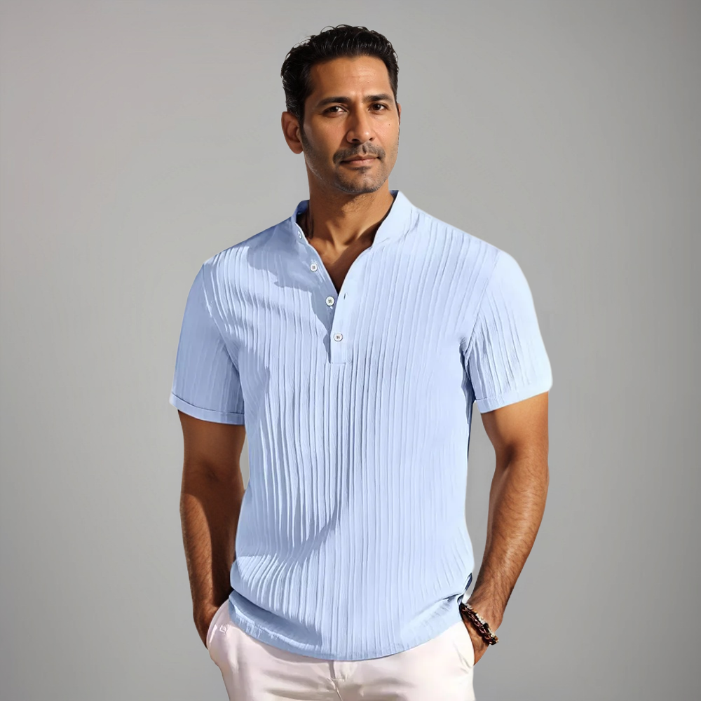 Men's Polo | Short Sleeves, Buttons | Lightweight