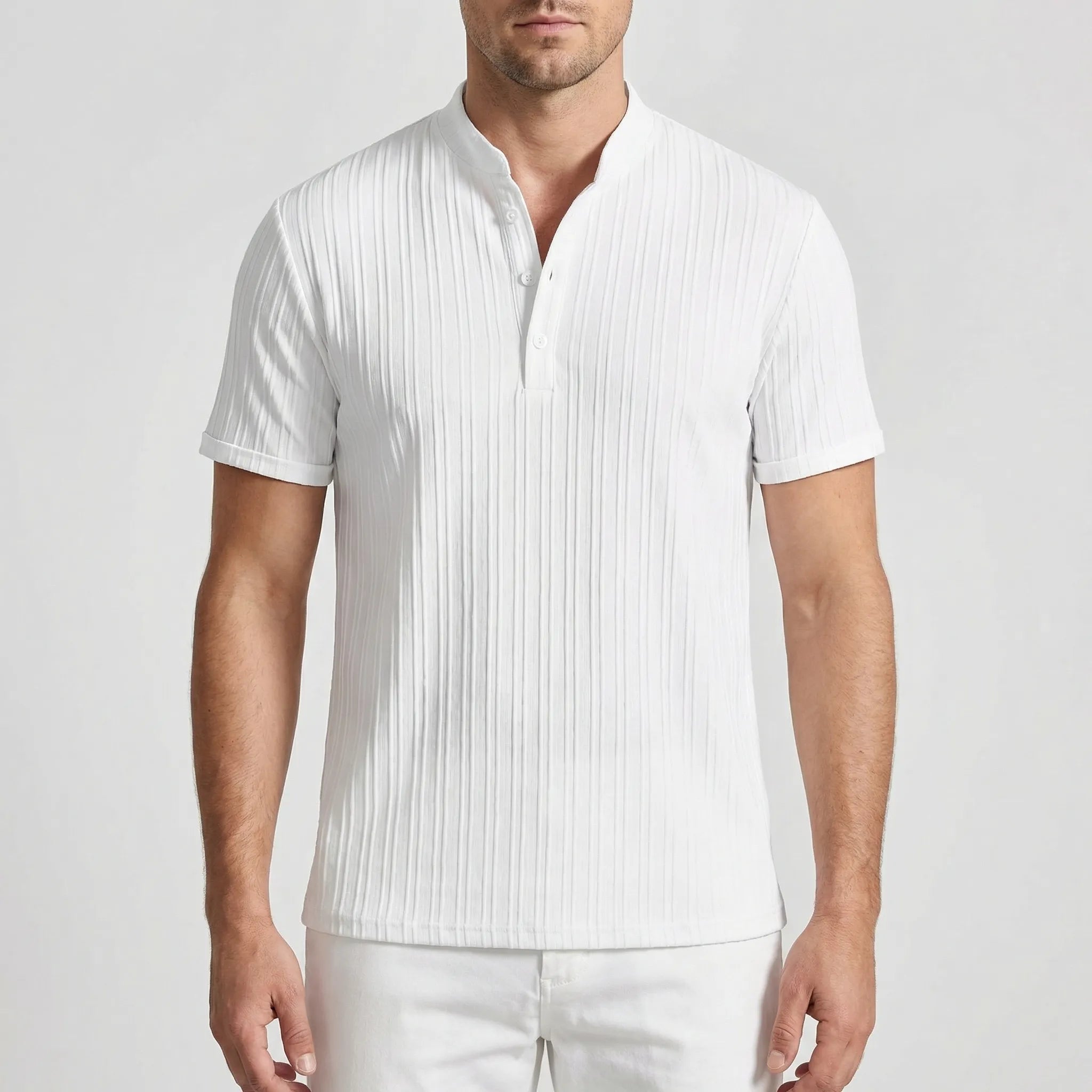 Men's Polo | Short Sleeves, Buttons | Lightweight
