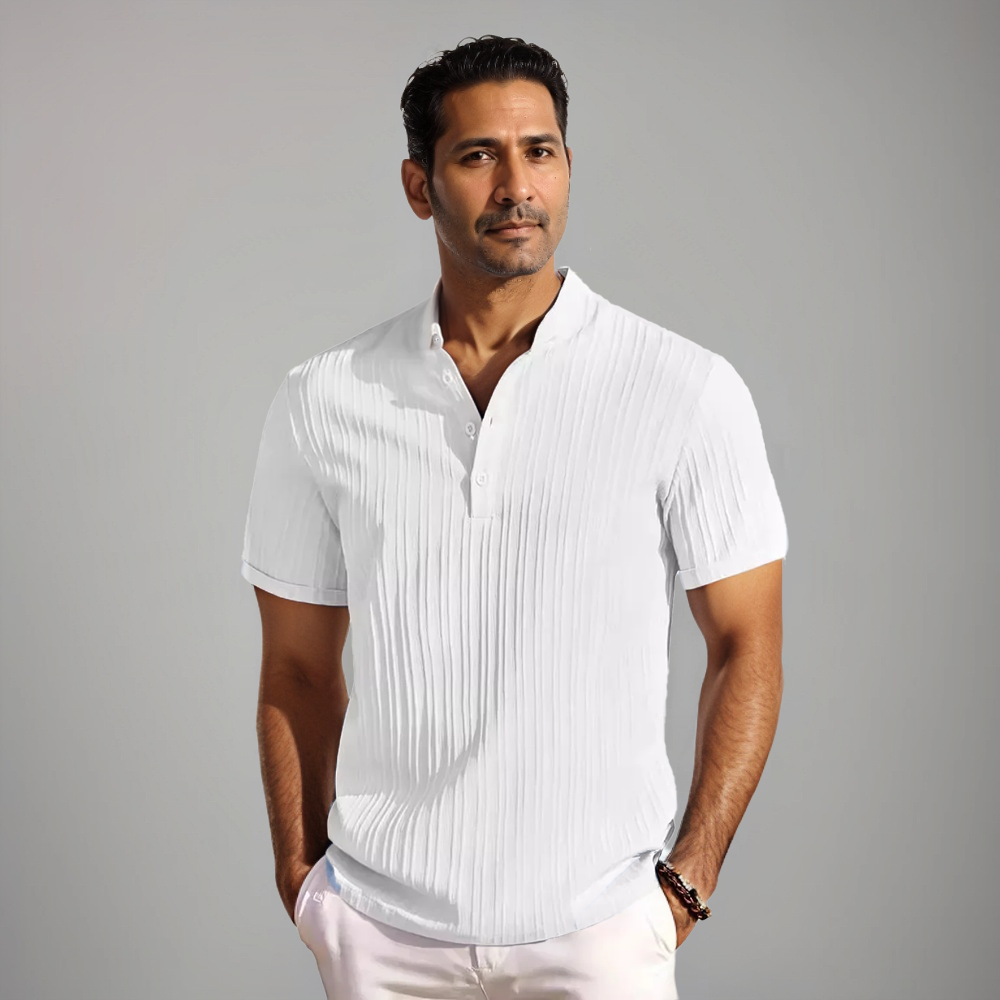 Men's Polo | Short Sleeves, Buttons | Lightweight
