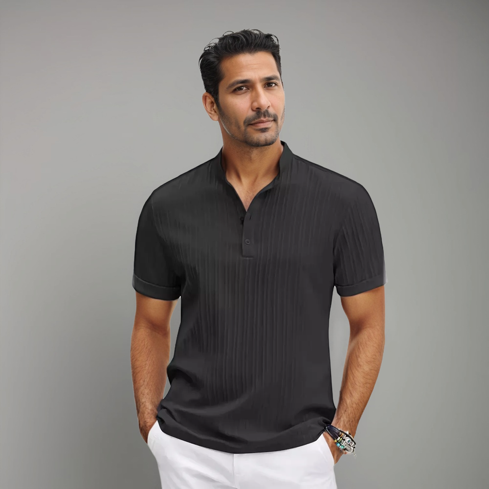 Men's Polo | Short Sleeves, Buttons | Lightweight
