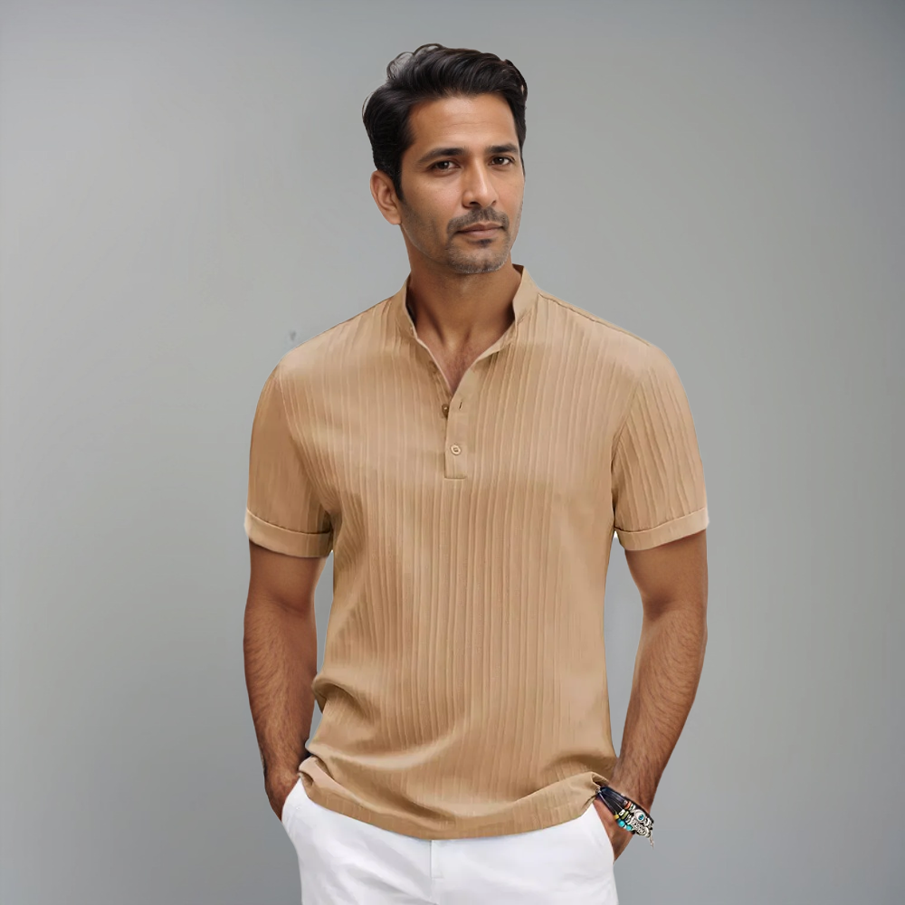 Men's Polo | Short Sleeves, Buttons | Lightweight