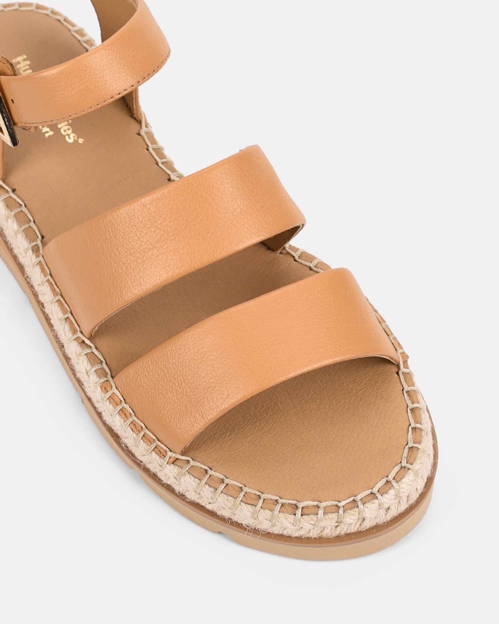 Leather sandals | Women's summer sandals | Adjustable ankle strap