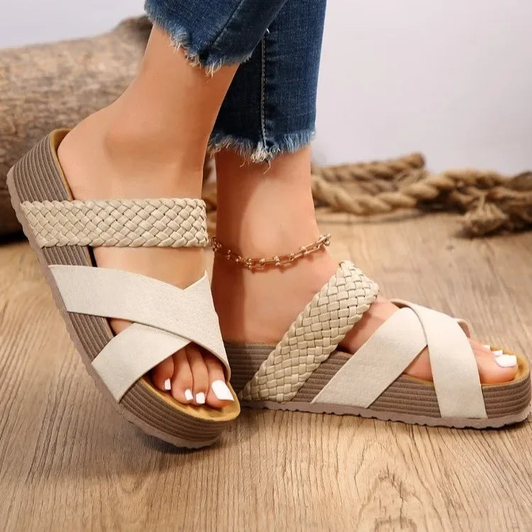 FussKomfort - Stylish Orthopedic Women's Sandals