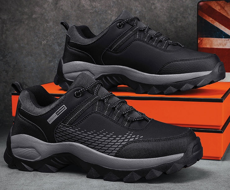 Men's Hiking Boots - Barefoot Style - Lace-Up - Lightweight - Durable