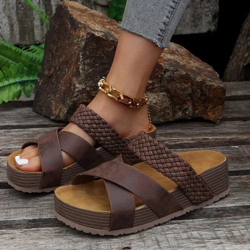 FussKomfort - Stylish Orthopedic Women's Sandals
