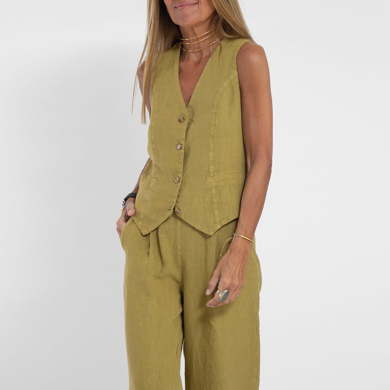 Linen Set | Women's, Stylish, Comfortable | Light, Breathable
