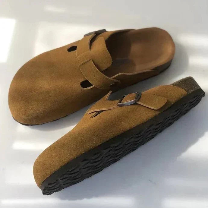 Leather Boston Sandals | Unisex Ergonomic Comfort, Premium Quality | For Daily Use