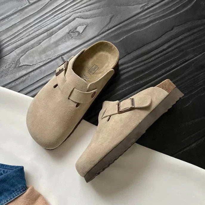 Leather Boston Sandals | Unisex Ergonomic Comfort, Premium Quality | For Daily Use