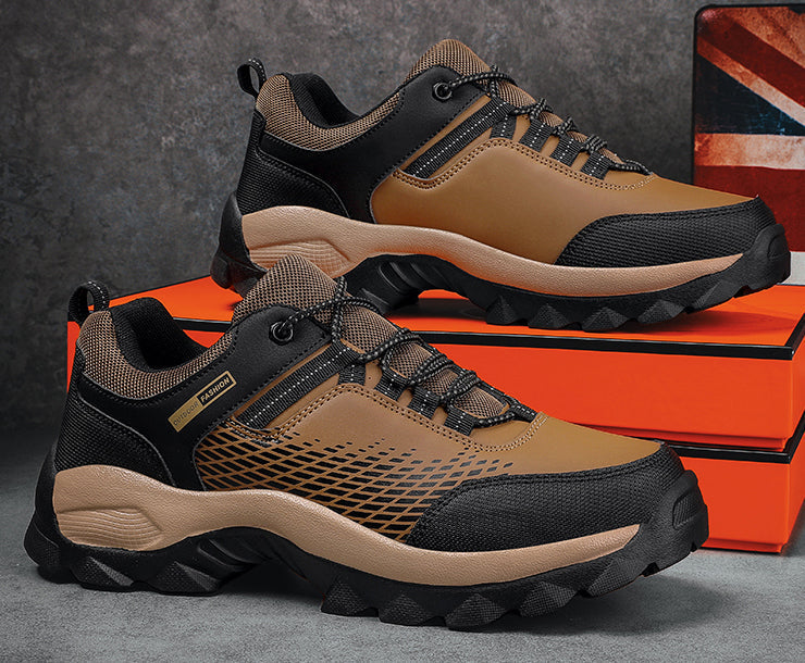 Men's Hiking Boots - Barefoot Style - Lace-Up - Lightweight - Durable