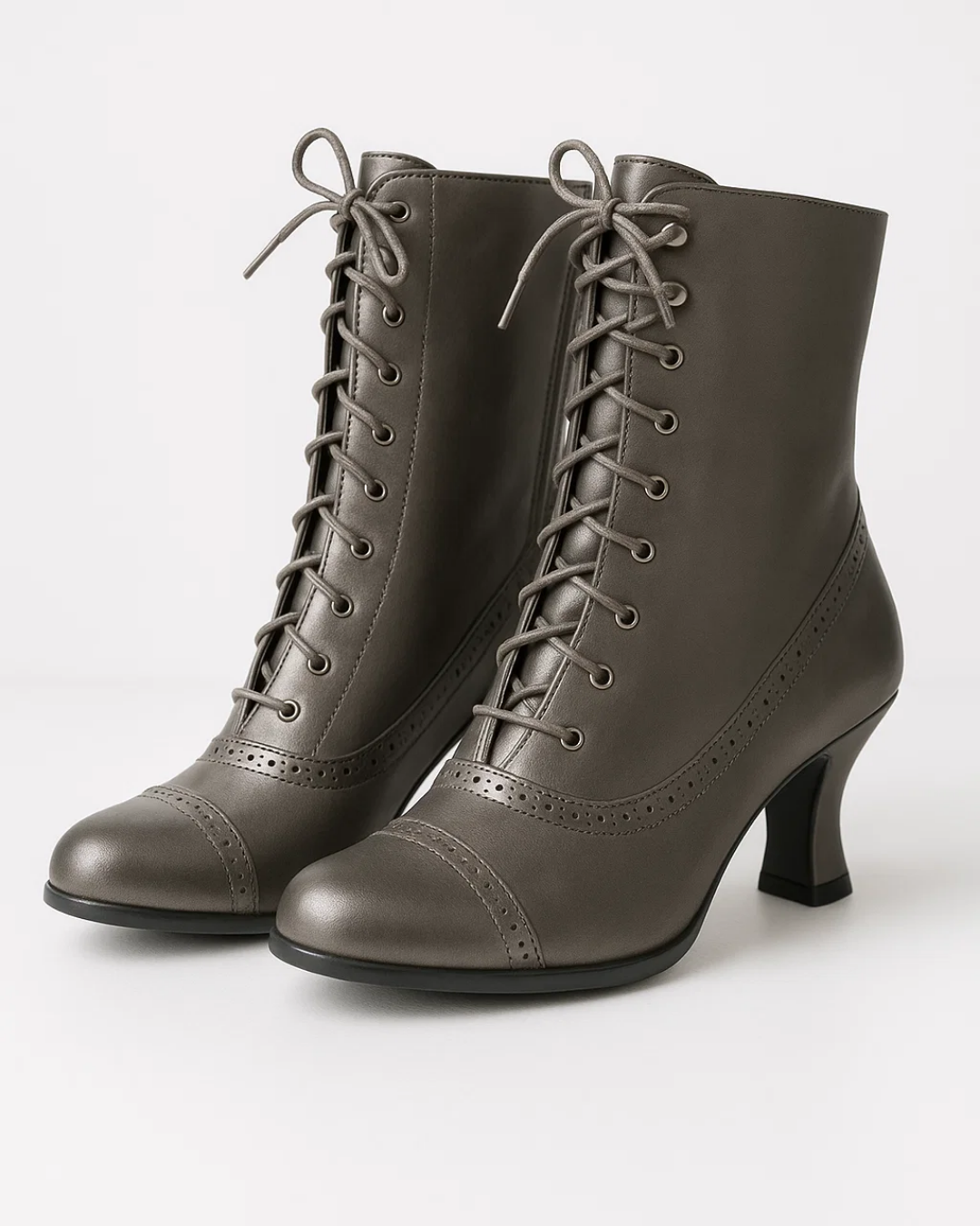 Women's Ankle Boots | Laces, Zipper, High Heel, Retro