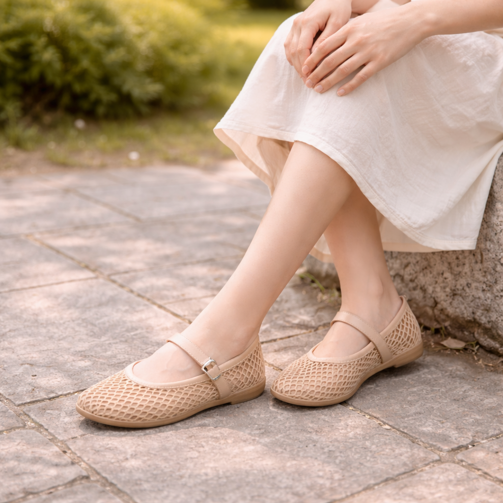 Mary Jane shoes | Summer comfortable | Round toe, Buckle