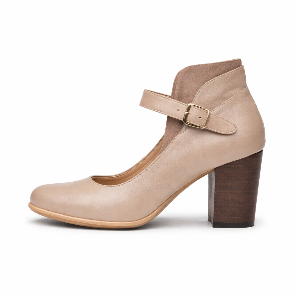 Mary Jane shoes for women | Block heel | Square toe, ankle strap