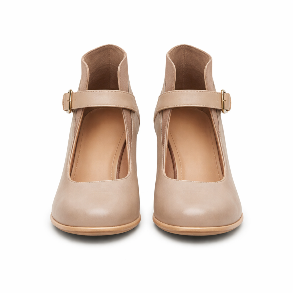 Mary Jane shoes for women | Block heel | Square toe, ankle strap