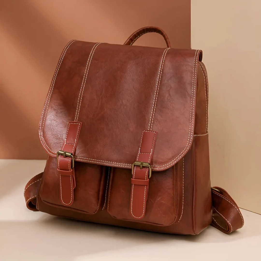 Backpack | Vintage style, practical | Brown, black, coffee