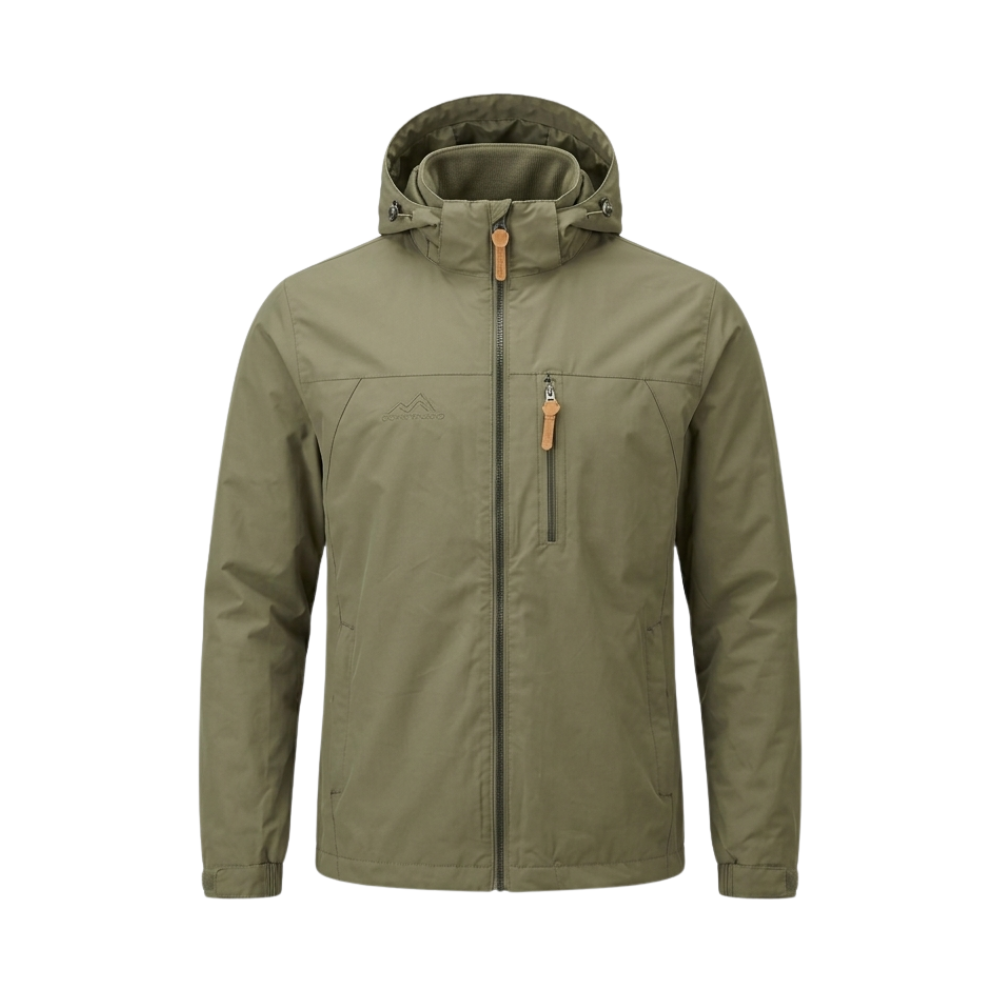 Men's waterproof outdoor jacket windproof for hiking