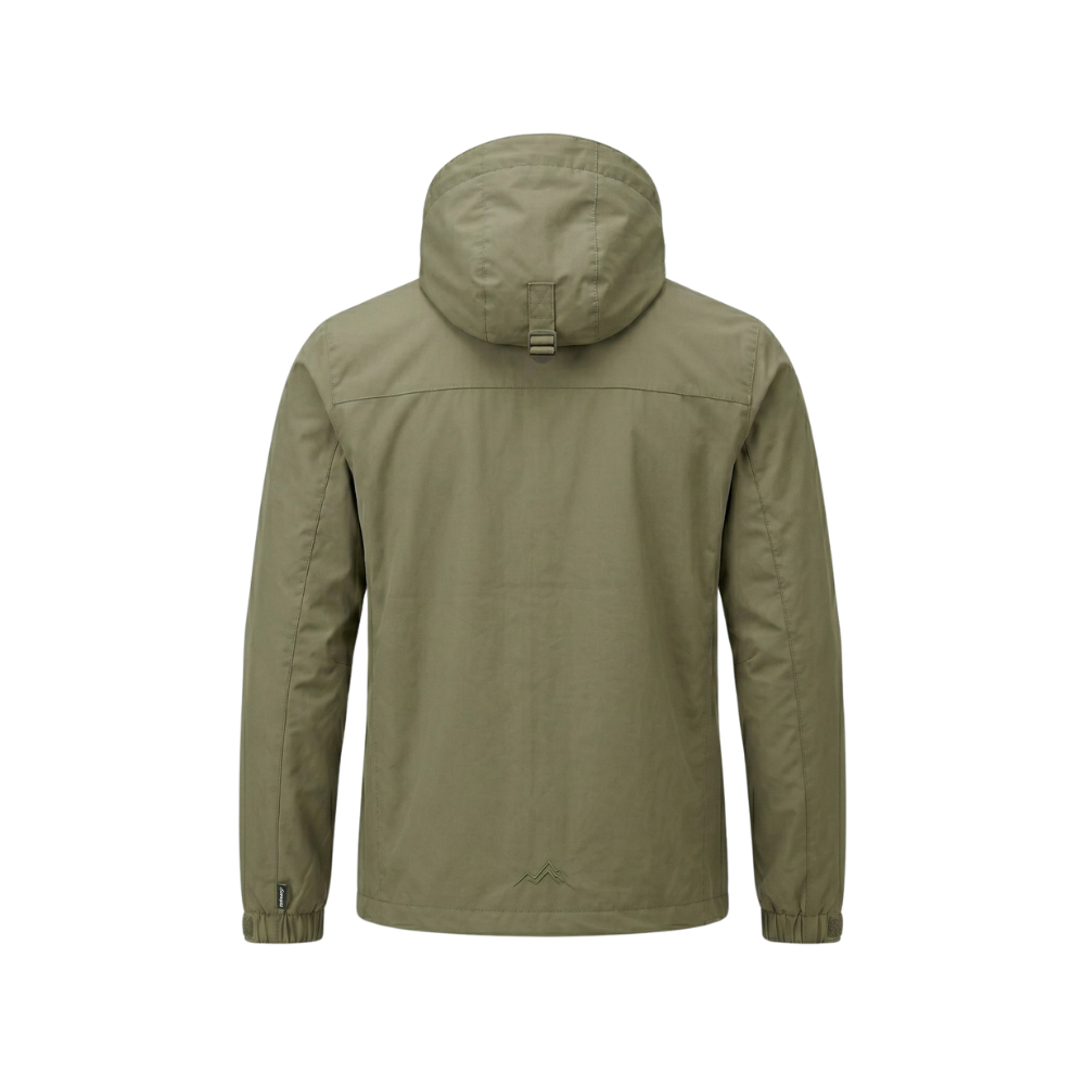 Men's waterproof outdoor jacket windproof for hiking