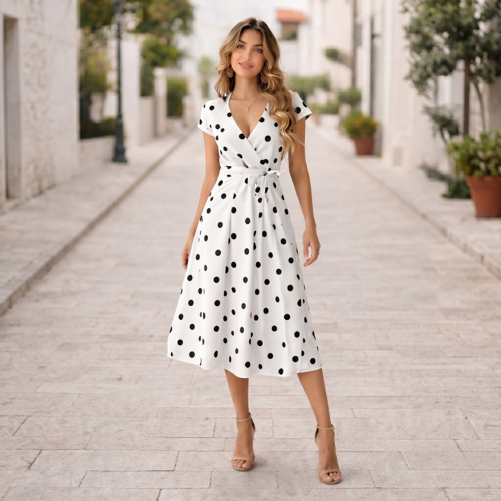 Polka Dot Dress | Stylish, Cheerful Style | Summer Fashion