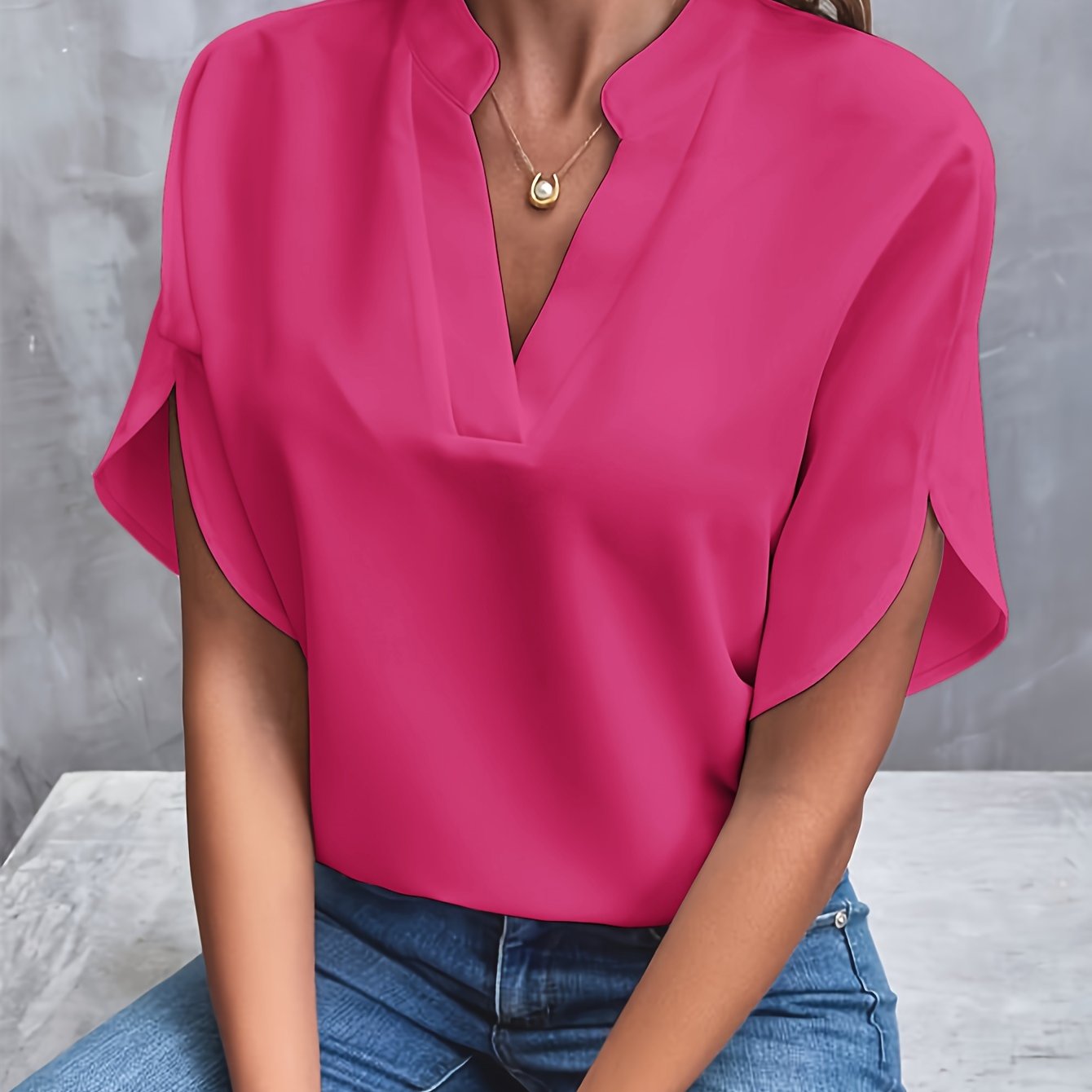 Lina - Stylish lightweight blouse - For all occasions
